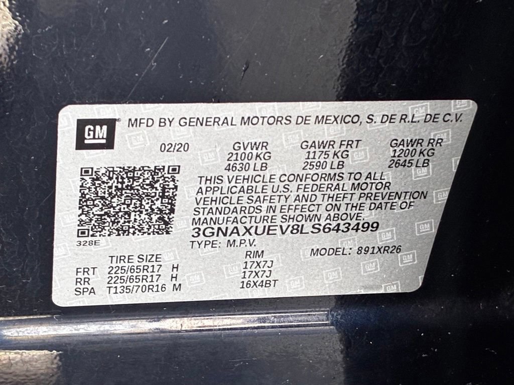 Used 2020 Chevrolet Equinox LT AWD/4WD image 46