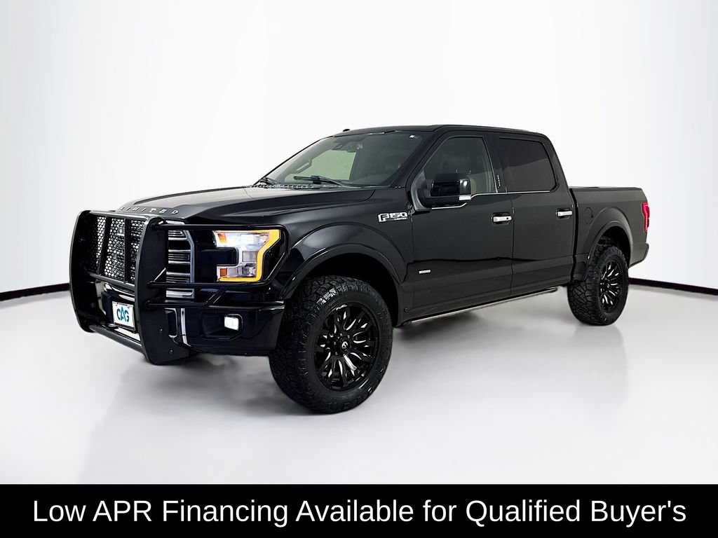Used 2016 Ford F150 Limited w/ Trailer Tow Package AWD/4WD image 3