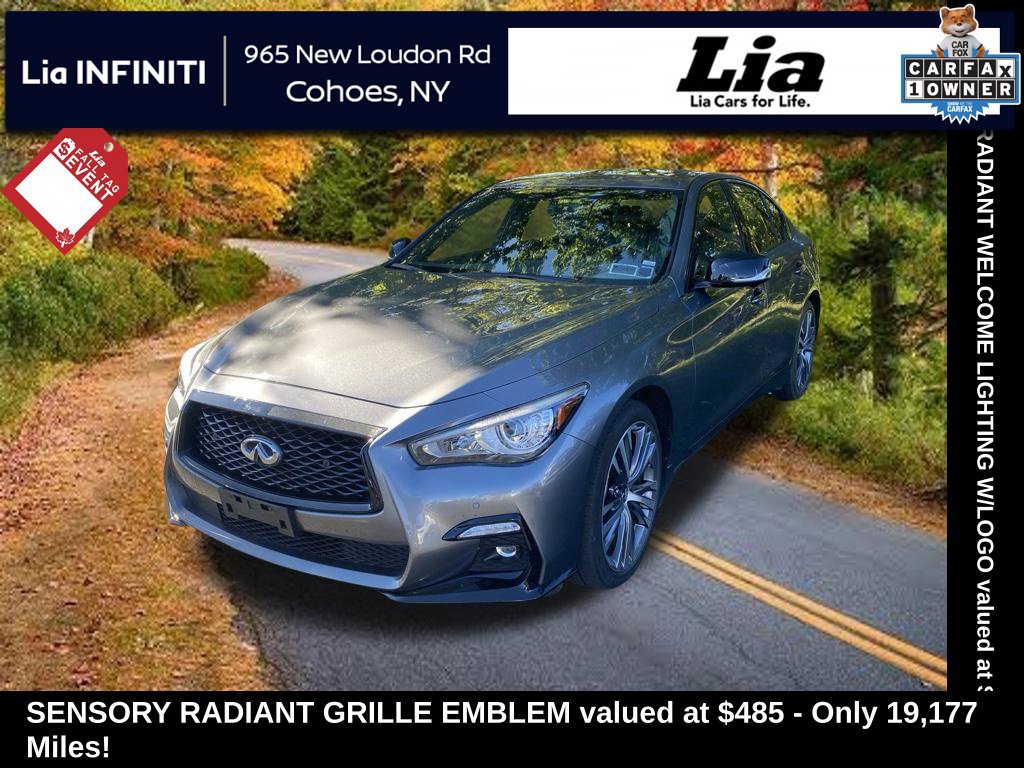 Certified 2023 INFINITI Q50 Sensory
