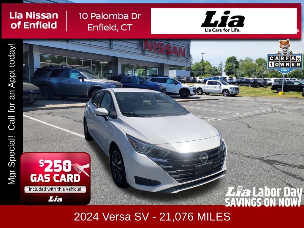 Used 2024 Nissan Versa SV w/ Trunk Package