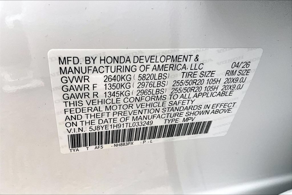 New 2026 Acura MDX A-Spec w/ Advance Package AWD/4WD image 29