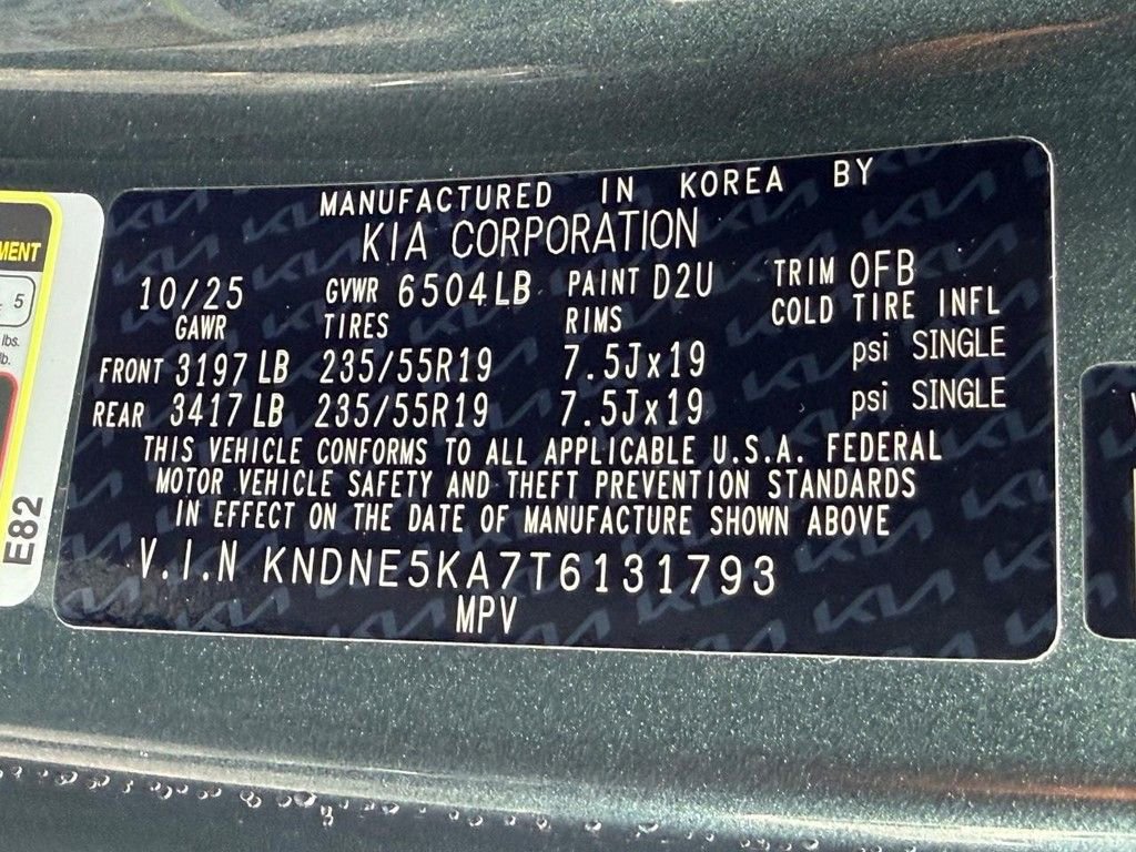 New 2026 Kia Carnival SX Prestige FWD image 25