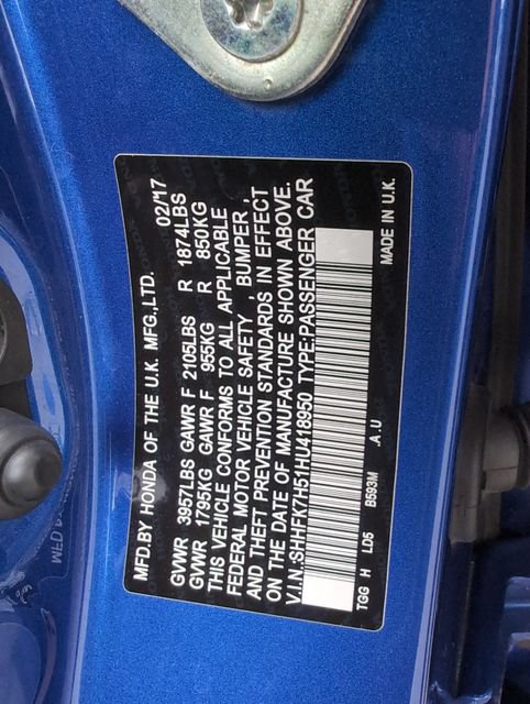 Used 2017 Honda Civic EX image 18