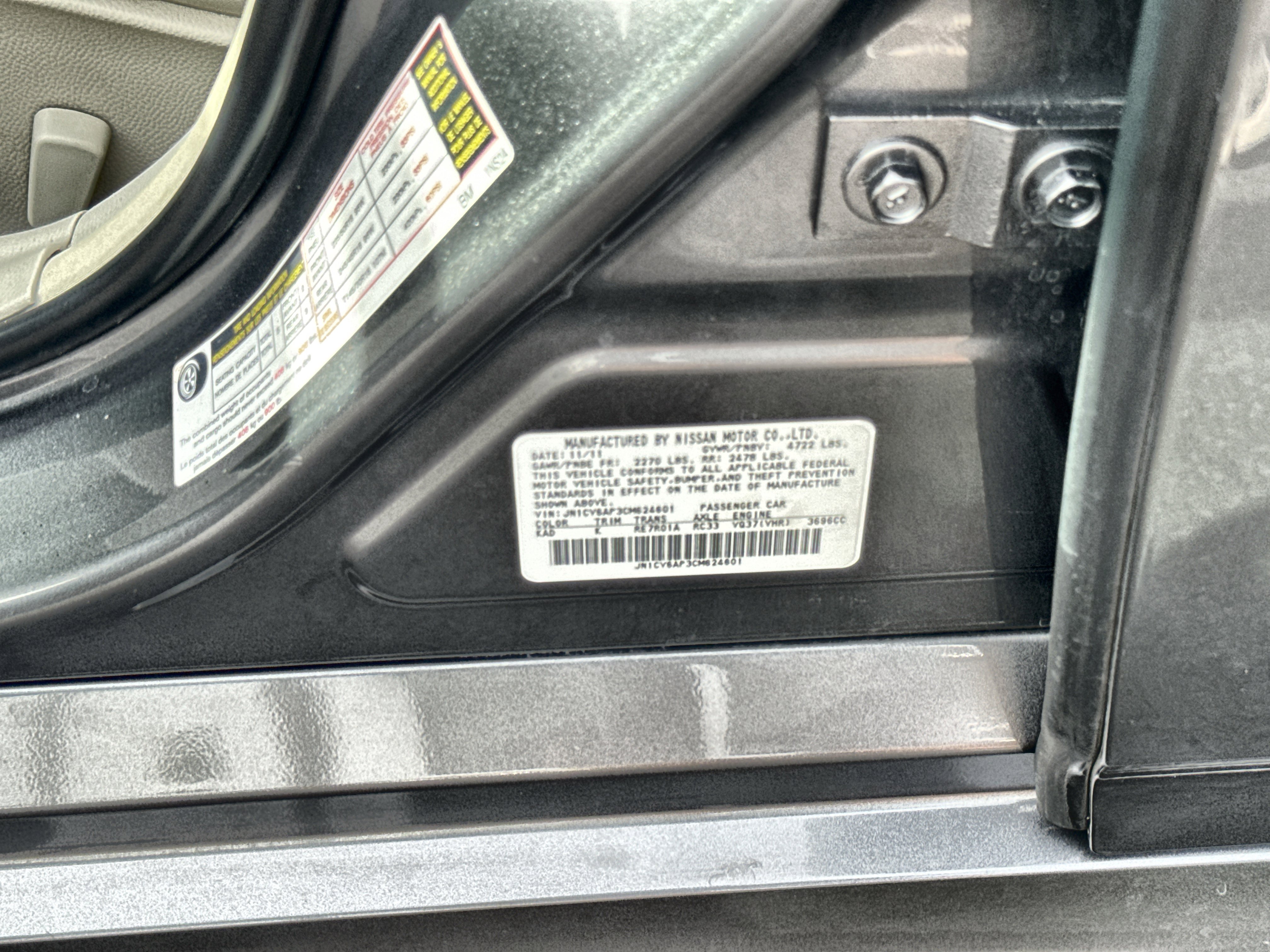 Used 2012 INFINITI G37 Journey w/ Premium Pkg image 35