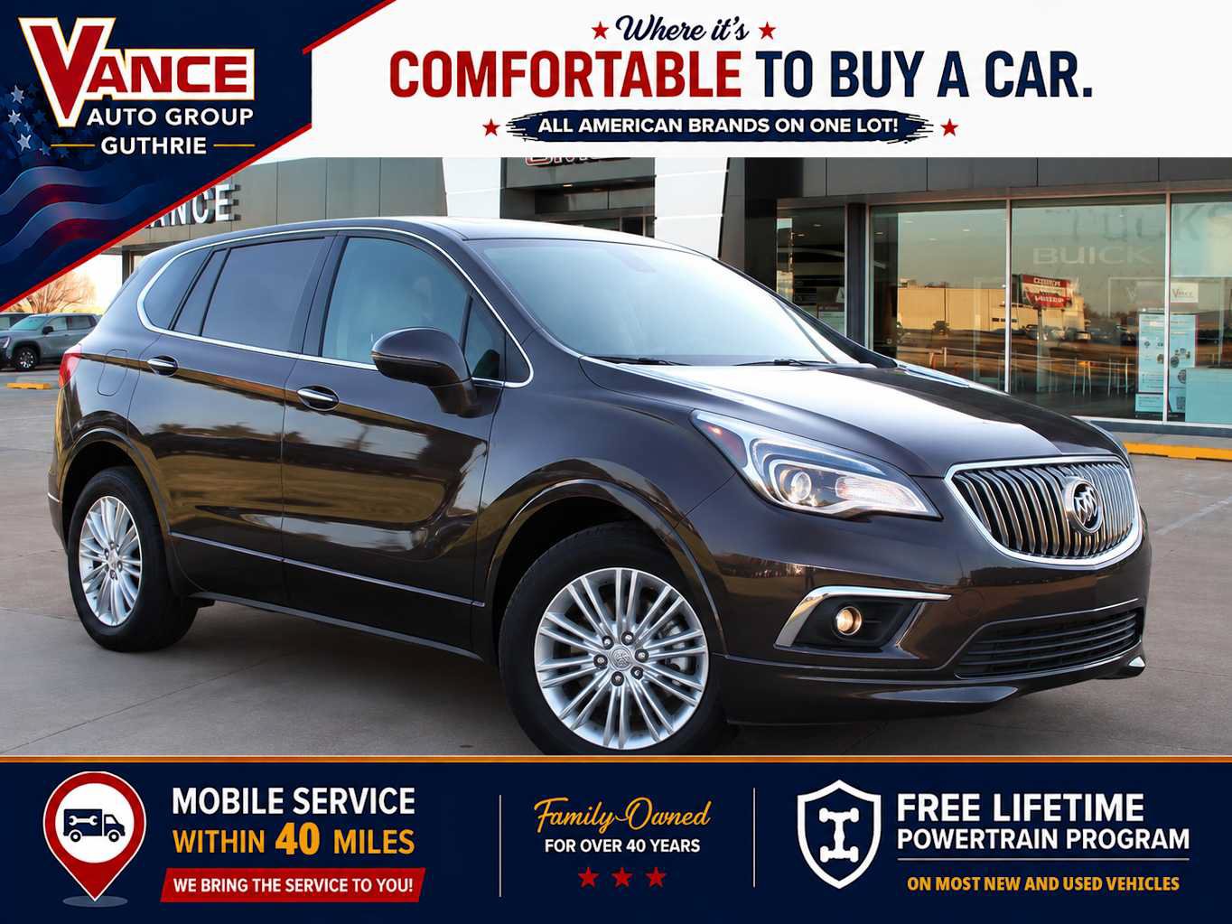 Used 2017 Buick Envision Preferred FWD image 1
