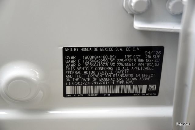New 2027 Honda HR-V EX-L image 20
