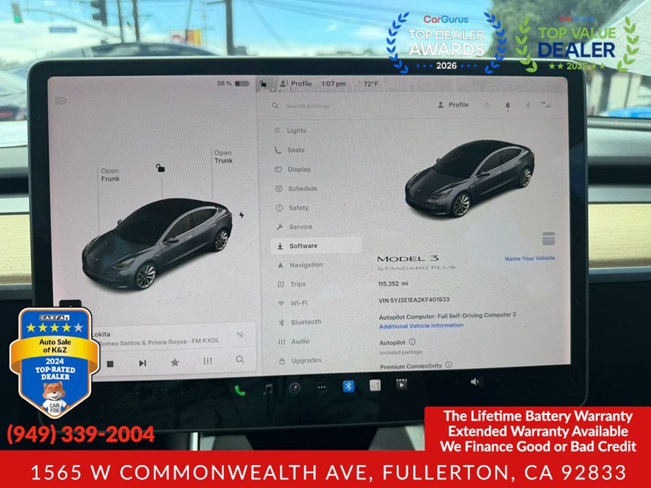 Used 2019 Tesla Model 3 Standard Range Plus RWD image 38