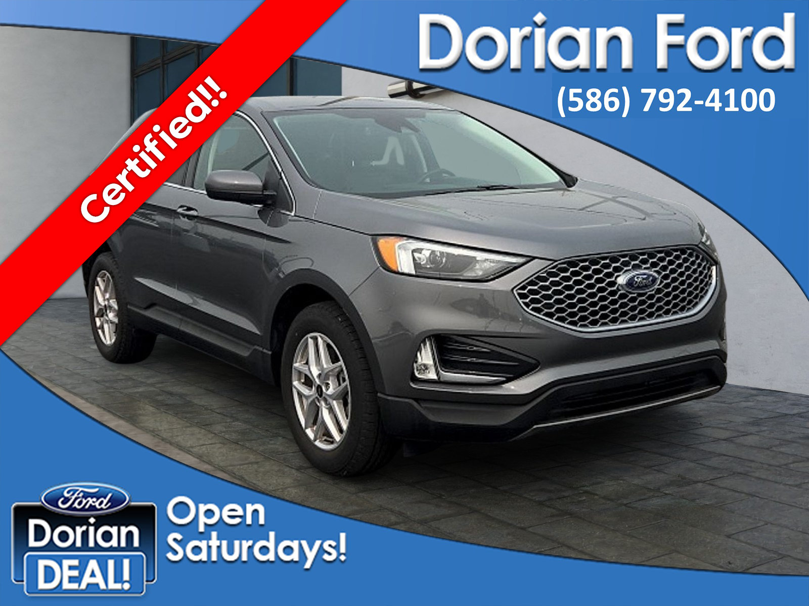 Certified 2024 Ford Edge SEL w/ Convenience Package