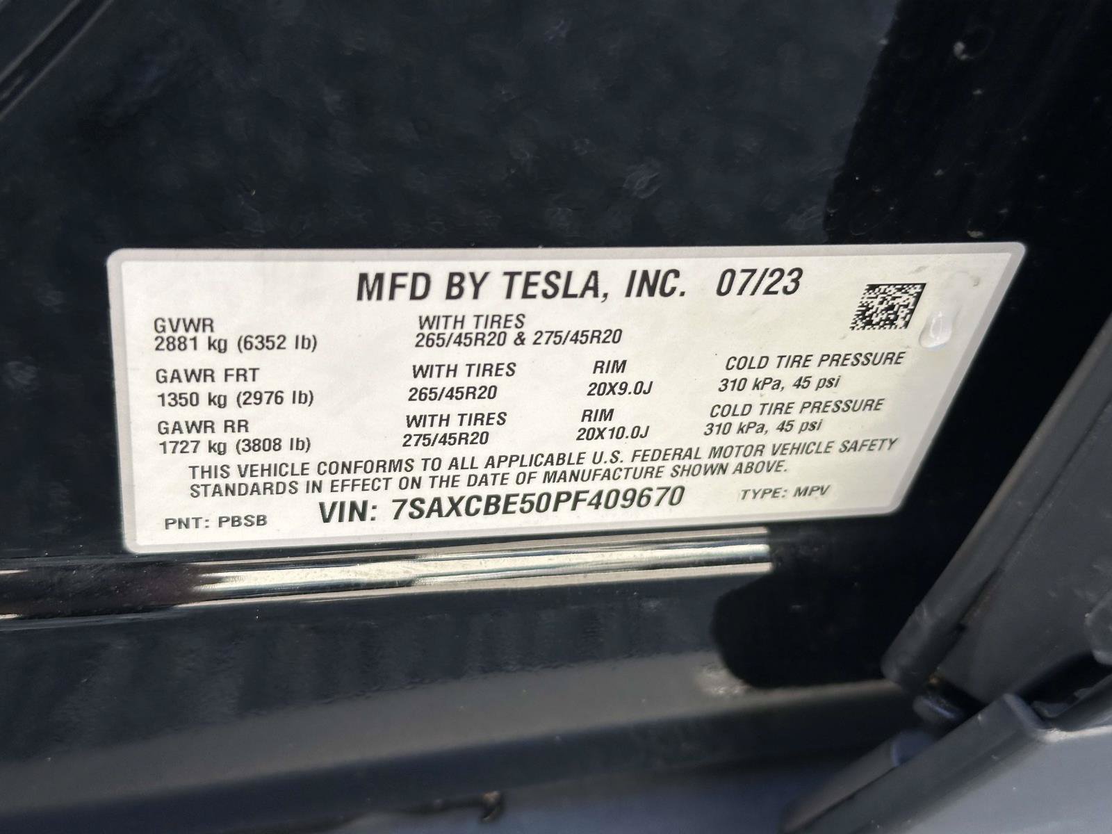 Used 2023 Tesla Model X AWD/4WD image 14