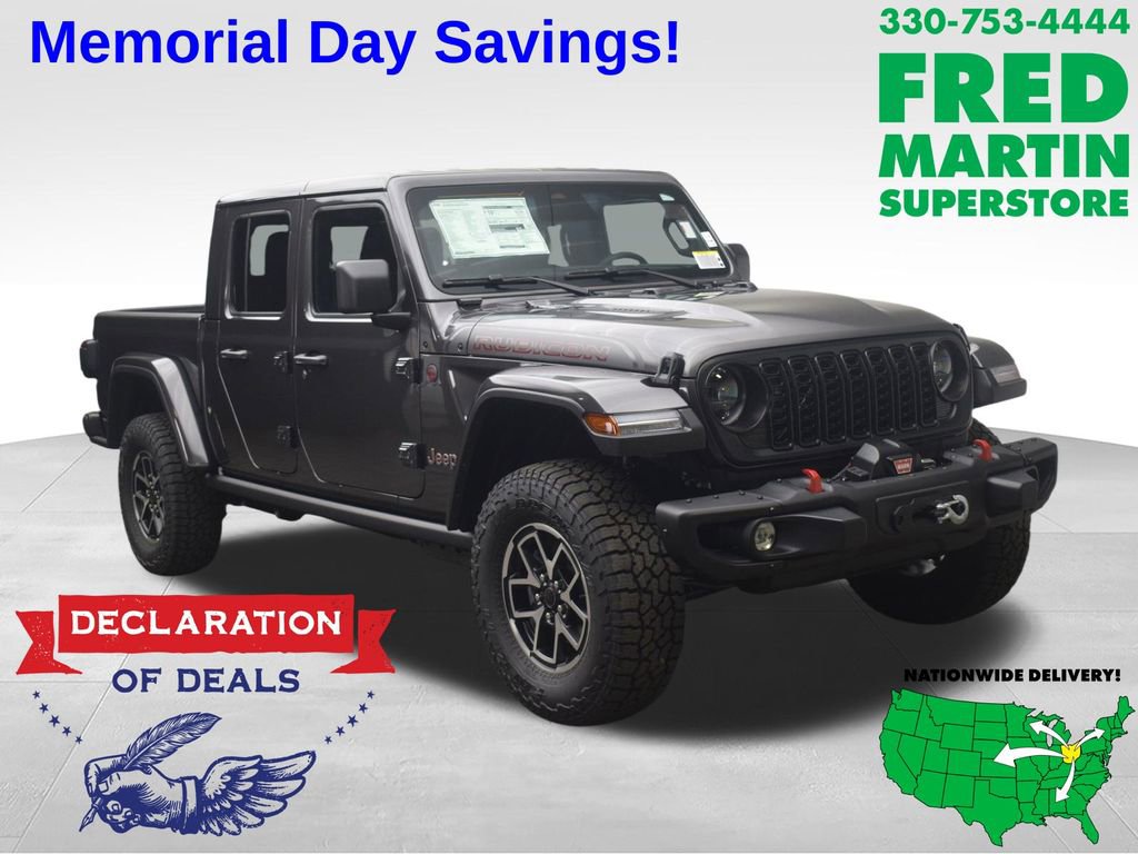 New 2026 Jeep Gladiator Rubicon AWD/4WD 360° Tour