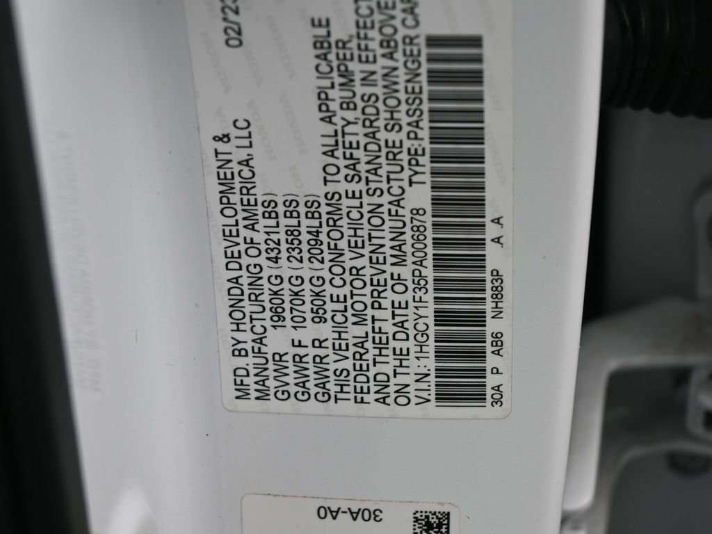 Used 2023 Honda Accord EX image 16