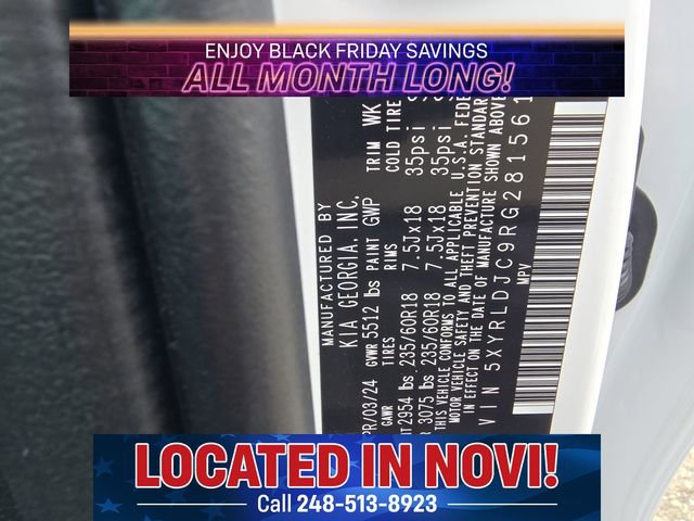 Used 2024 Kia Sorento S w/ Panoramic Sunroof Package image 16