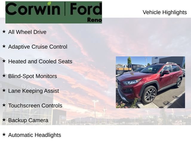 Used 2019 Toyota RAV4 Adventure w/ Cold Weather Package AWD/4WD image 8