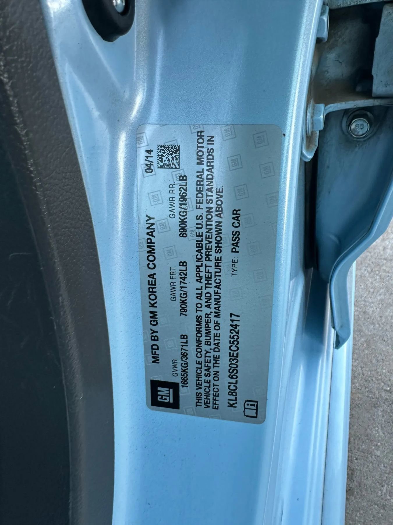 Used 2014 Chevrolet Spark LT image 16