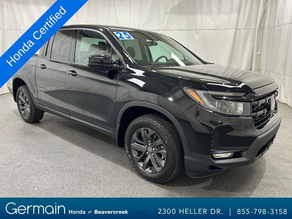 Certified 2025 Honda Ridgeline Sport