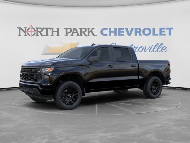 New 2026 Chevrolet Silverado 1500 Custom w/ LPO, Dark Essentials Package RWD image 2