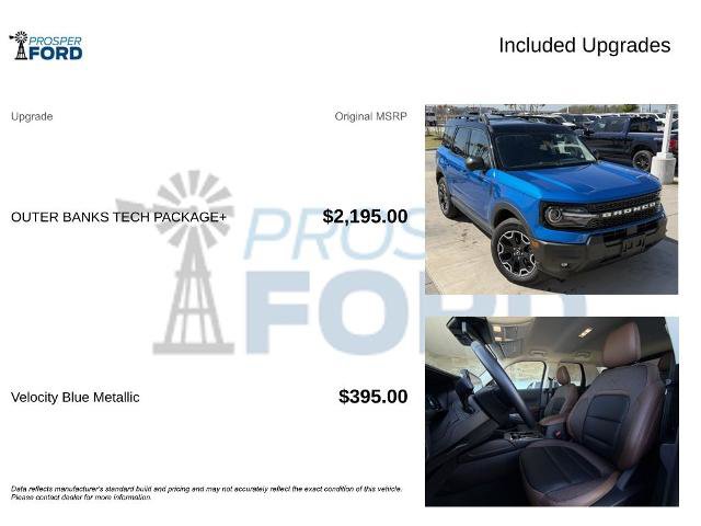 Certified 2025 Ford Bronco Sport Outer Banks w/ Outer Banks Tech Package+ image 3