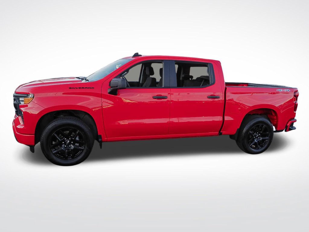 Certified 2024 Chevrolet Silverado 1500 Custom w/ LPO, Dark Essentials Package AWD/4WD image 4