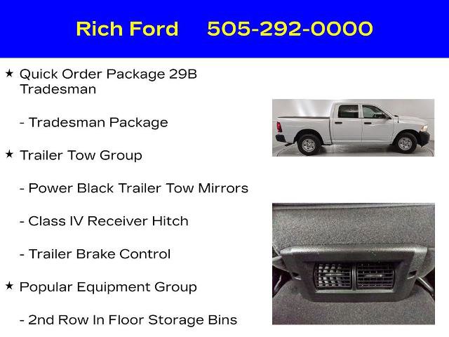 Used 2023 RAM 1500 Tradesman w/ Popular Equipment Group RWD image 11