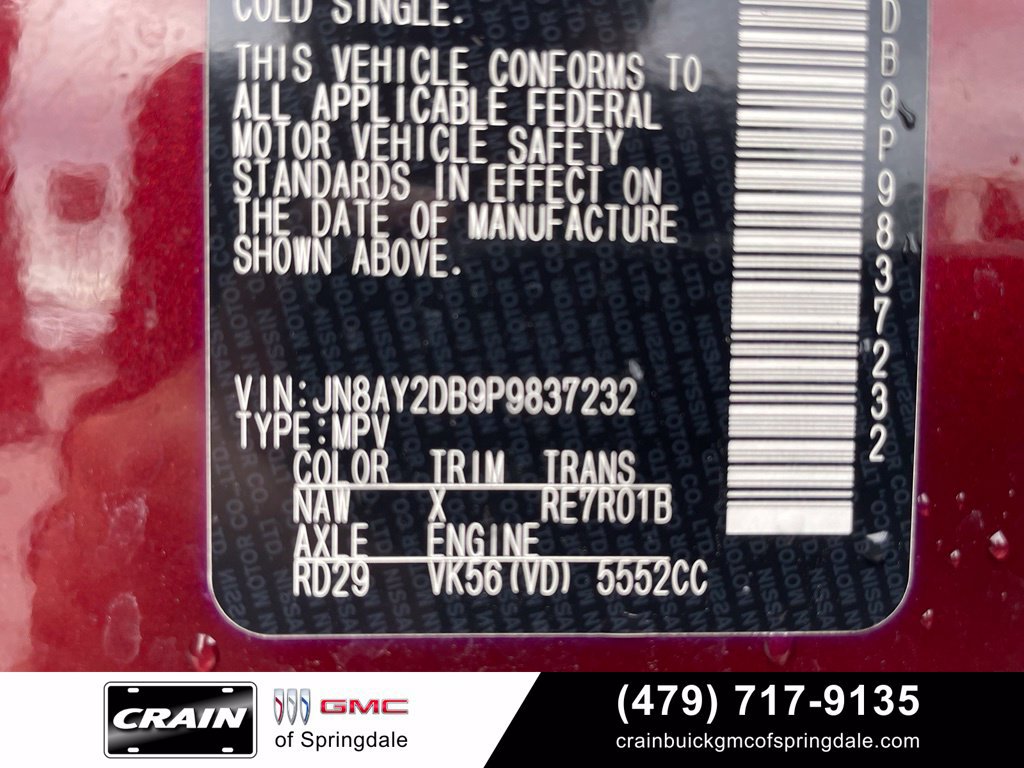 Used 2023 Nissan Armada Platinum w/ Captain's Chairs Package AWD/4WD image 34