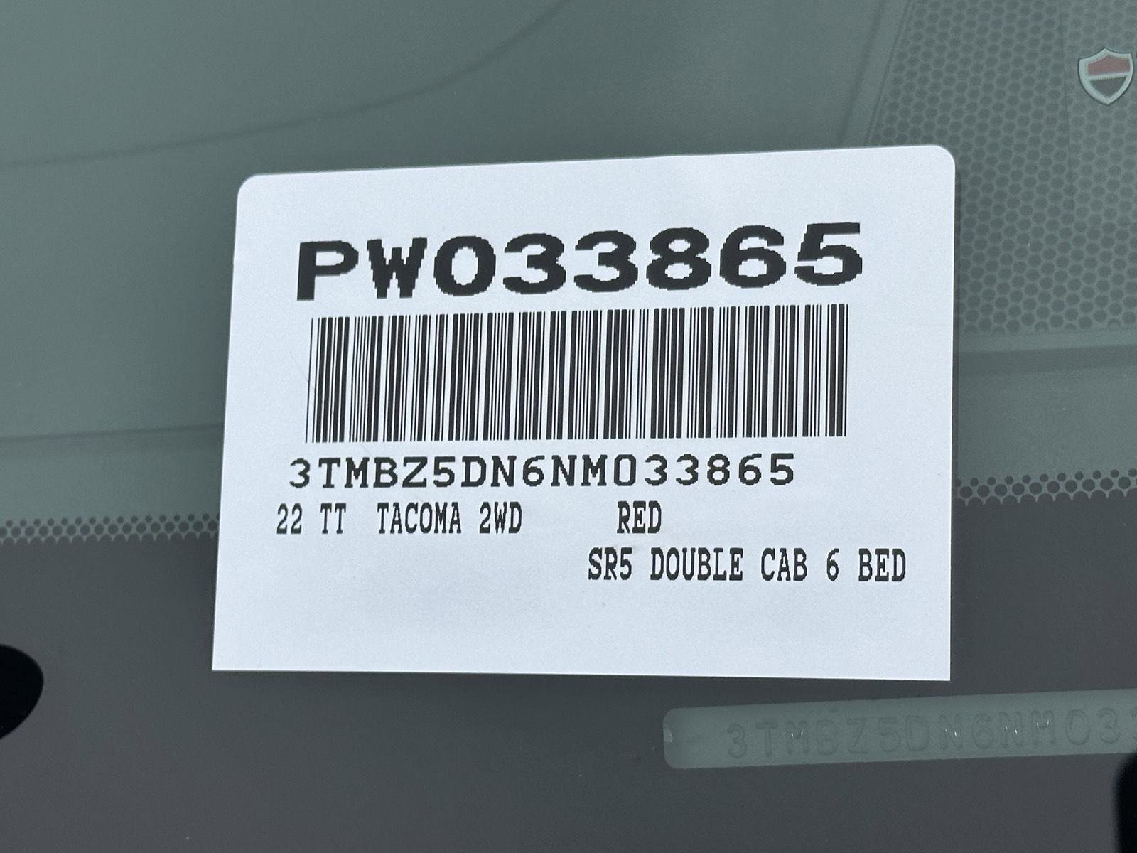 Certified 2022 Toyota Tacoma SR5 w/ Technology Package RWD image 14