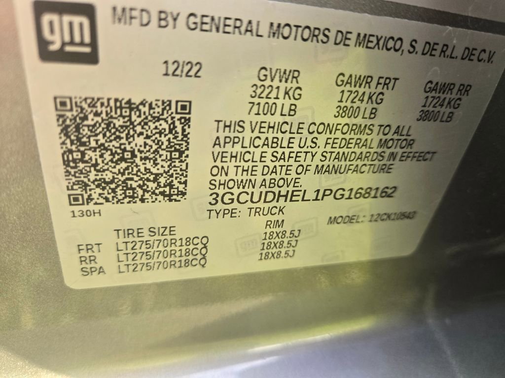 Used 2023 Chevrolet Silverado 1500 ZR2 w/ Technology Package AWD/4WD image 13