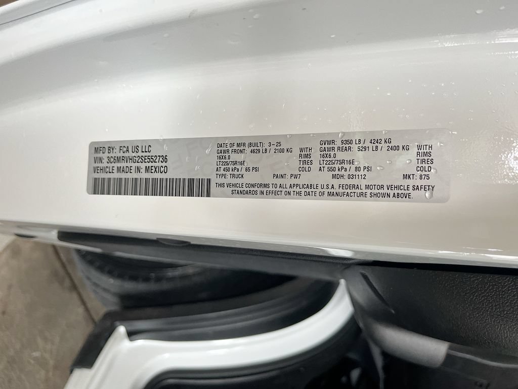 Used 2025 RAM ProMaster 3500 w/ Convenience Group FWD image 32