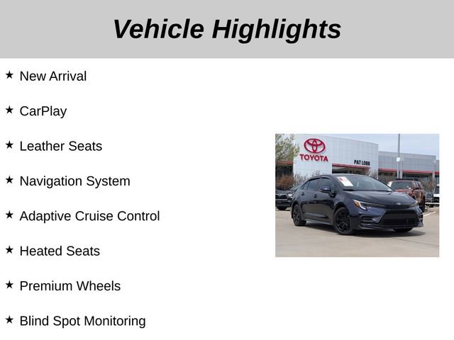 Used 2025 Toyota Corolla XSE image 5