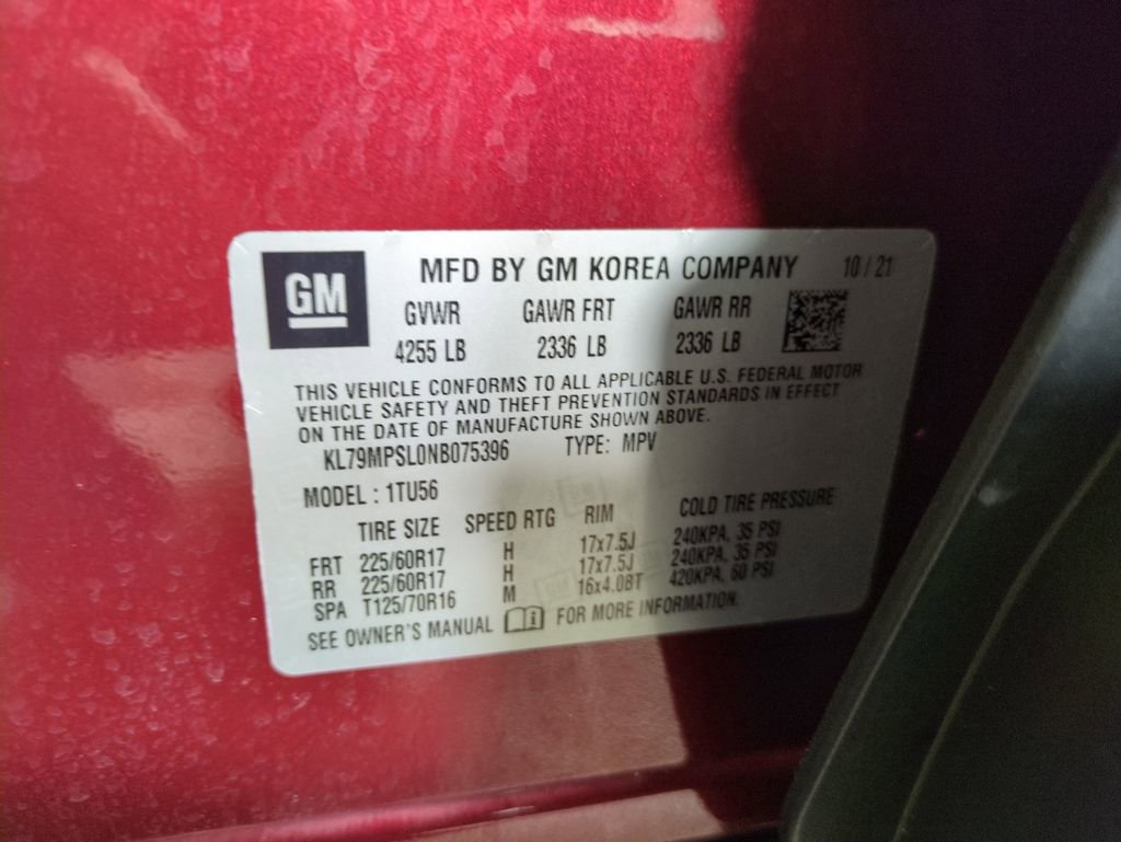 Used 2022 Chevrolet TrailBlazer LT w/ Convenience Package FWD image 31