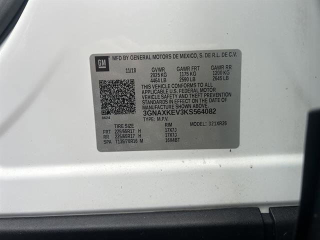 Certified 2019 Chevrolet Equinox LT w/ Sun & Navigation Package image 40