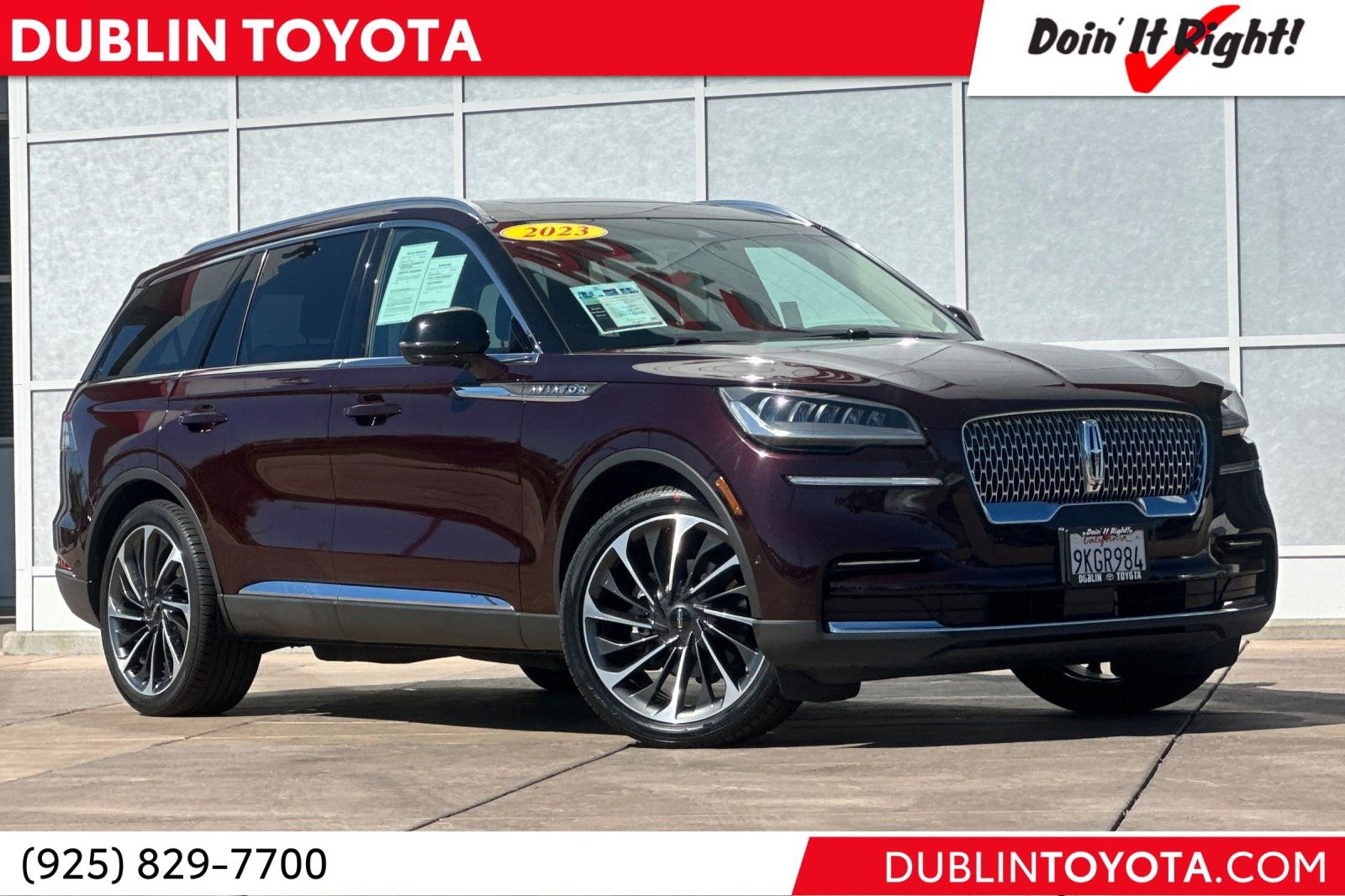 Used 2023 Lincoln Aviator Reserve w/ Equipment Group 201A image 1
