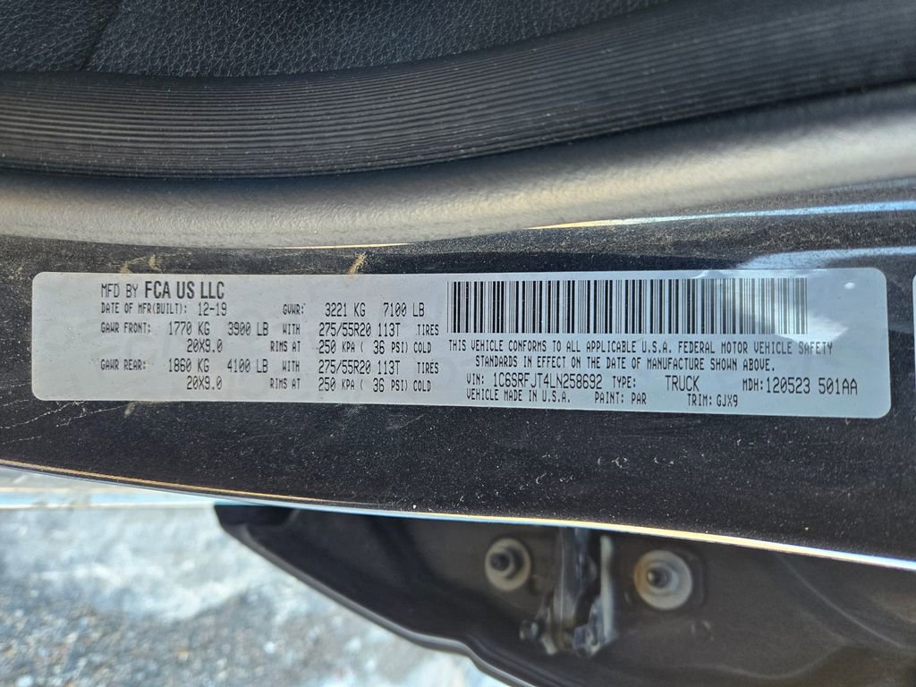 Used 2020 RAM 1500 Laramie w/ Sport Appearance Package image 33