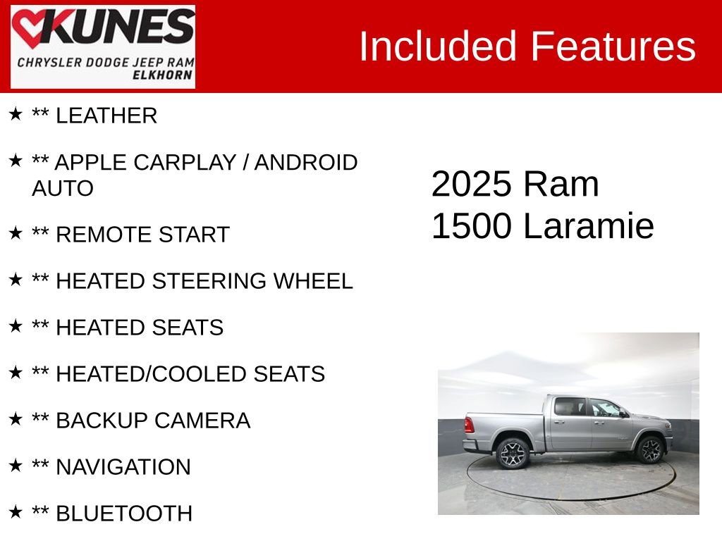Used 2025 RAM 1500 Laramie image 3