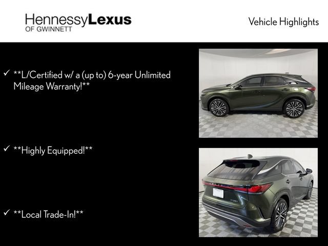 Certified 2026 Lexus RX 350 Premium Plus w/ Accessory Package (2T) FWD image 12