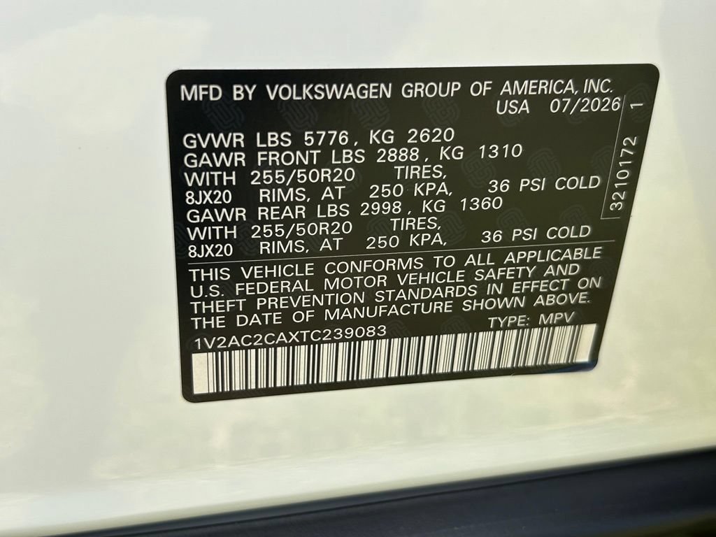 New 2026 Volkswagen Atlas Cross Sport SEL R-Line AWD/4WD image 49