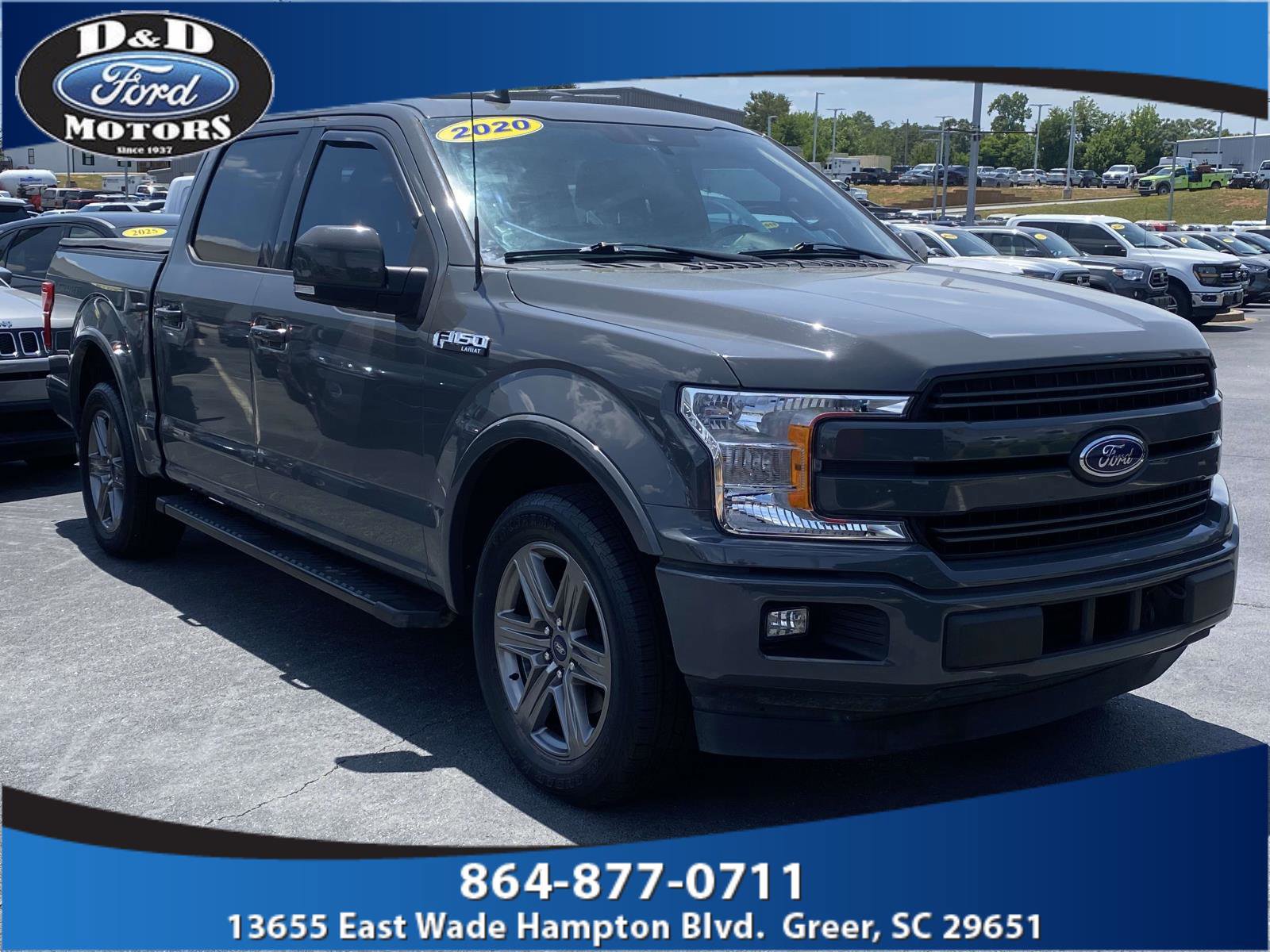 Certified 2020 Ford F150 Lariat RWD image 1