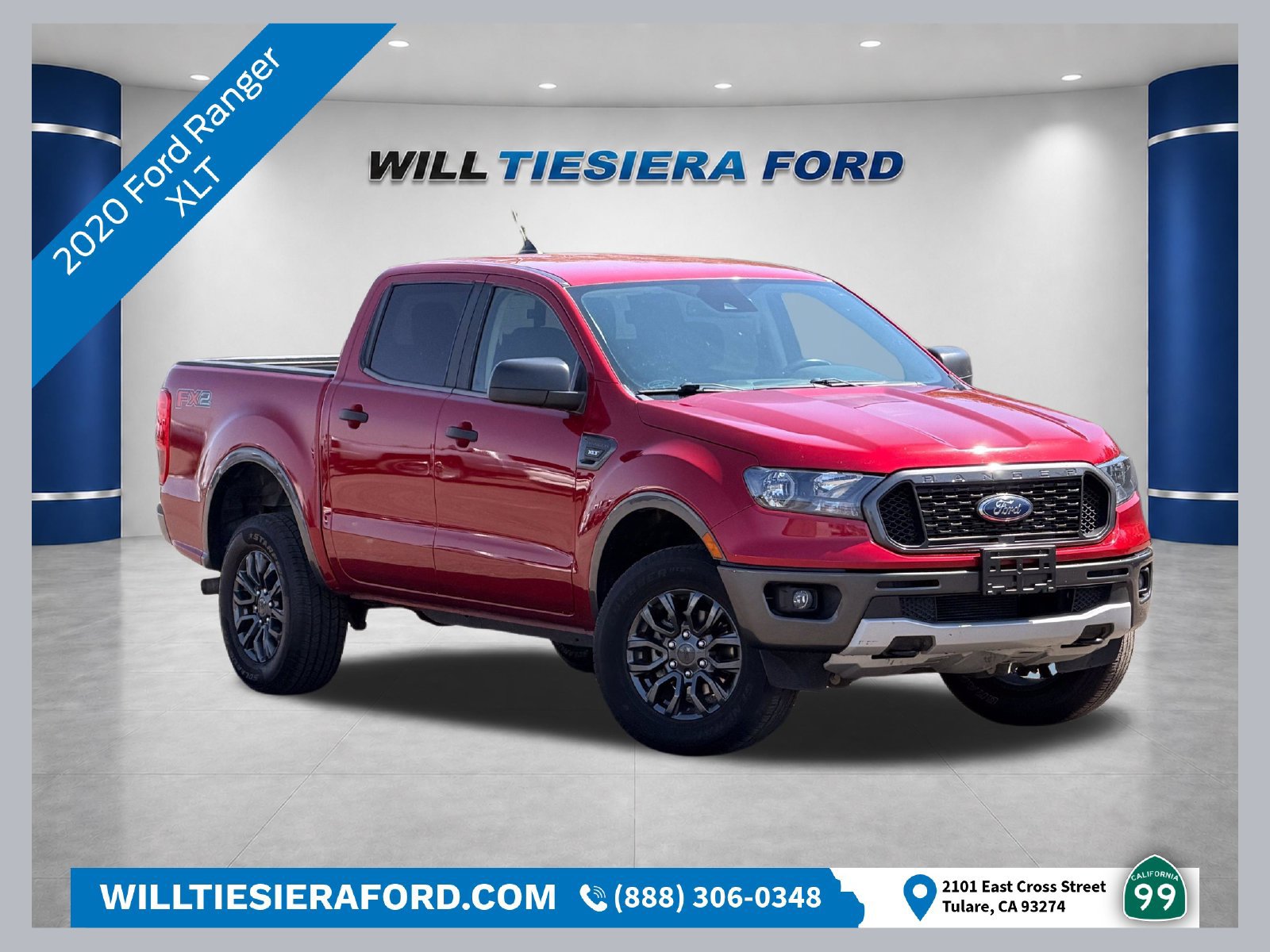 Certified 2020 Ford Ranger XLT w/ Equipment Group 302A Luxury