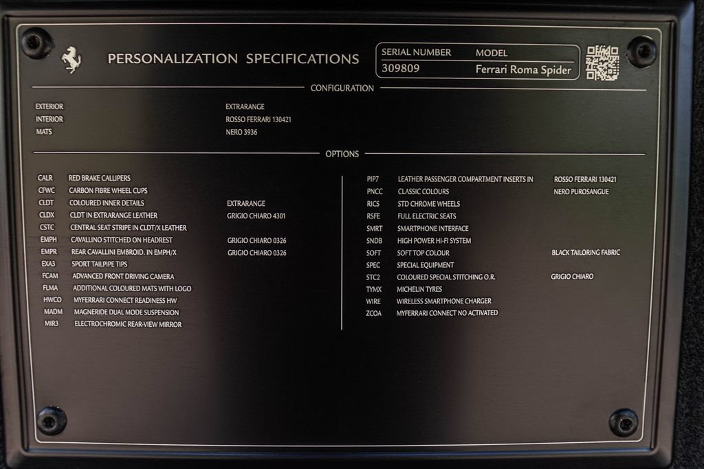 Certified 2024 Ferrari Roma Spider RWD image 58