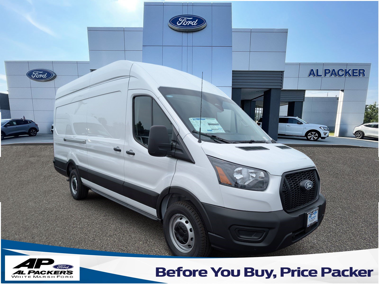 New 2026 Ford Transit 350 148 High Roof Extended w/ Load Area Protection Package