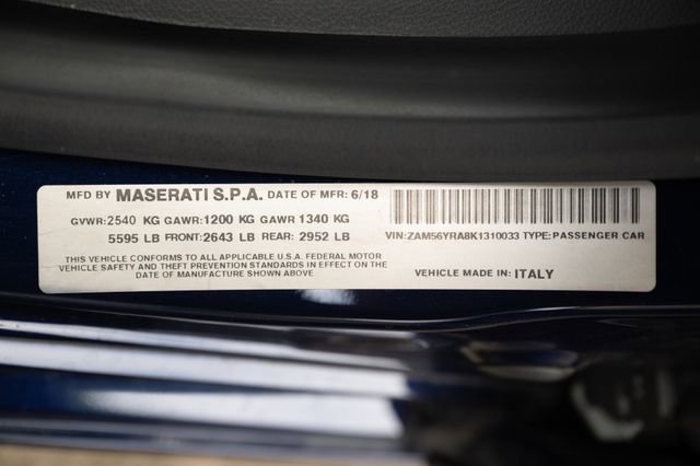 Used 2019 Maserati Quattroporte S Q4 AWD/4WD image 86