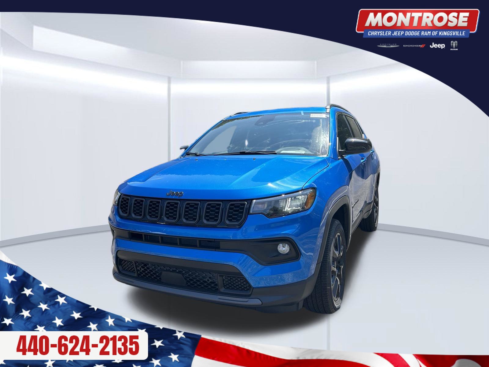 New 2026 Jeep Compass Latitude AWD/4WD 360° Tour