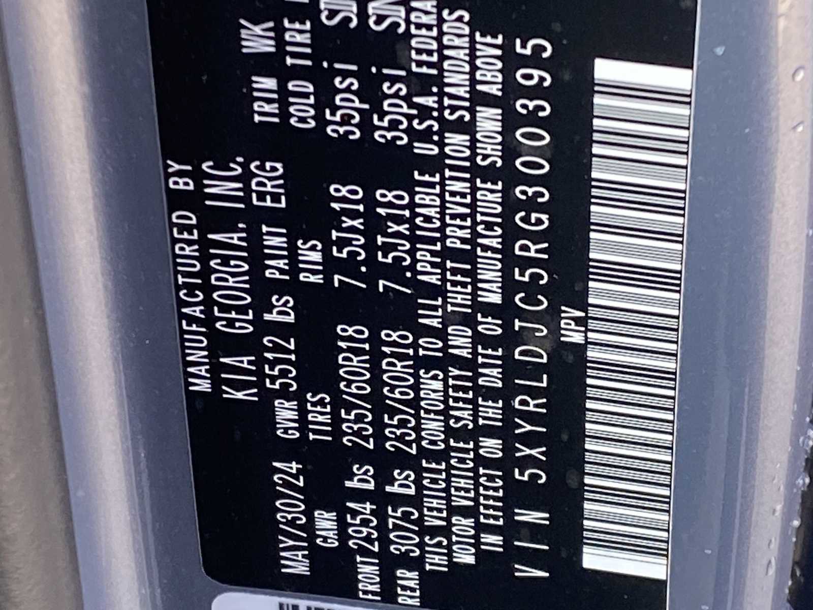 Used 2024 Kia Sorento S w/ Panoramic Sunroof Package image 37