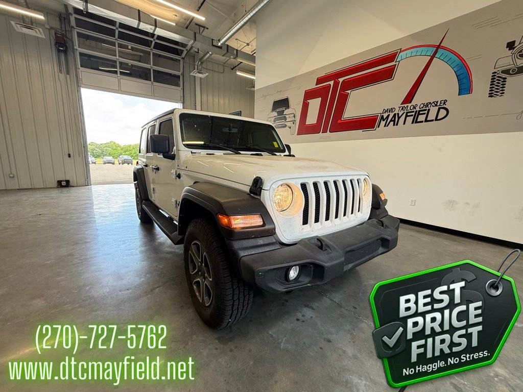 Used 2021 Jeep Wrangler Unlimited Sport image 1