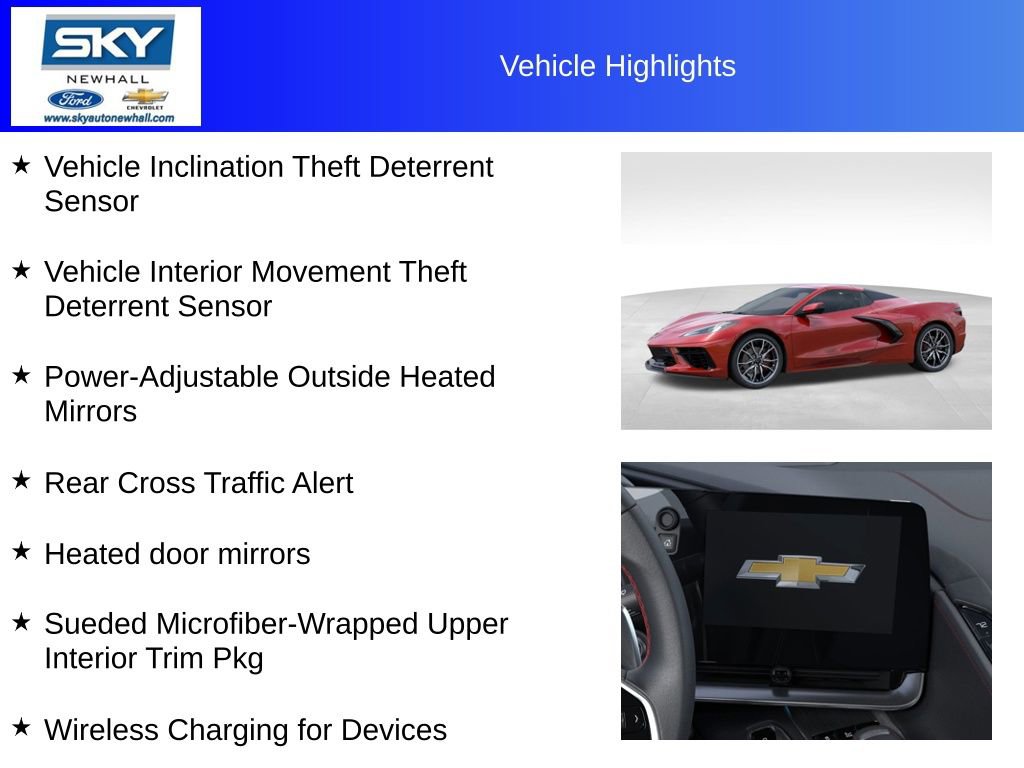 New 2024 Chevrolet Corvette Stingray Premium Conv image 31