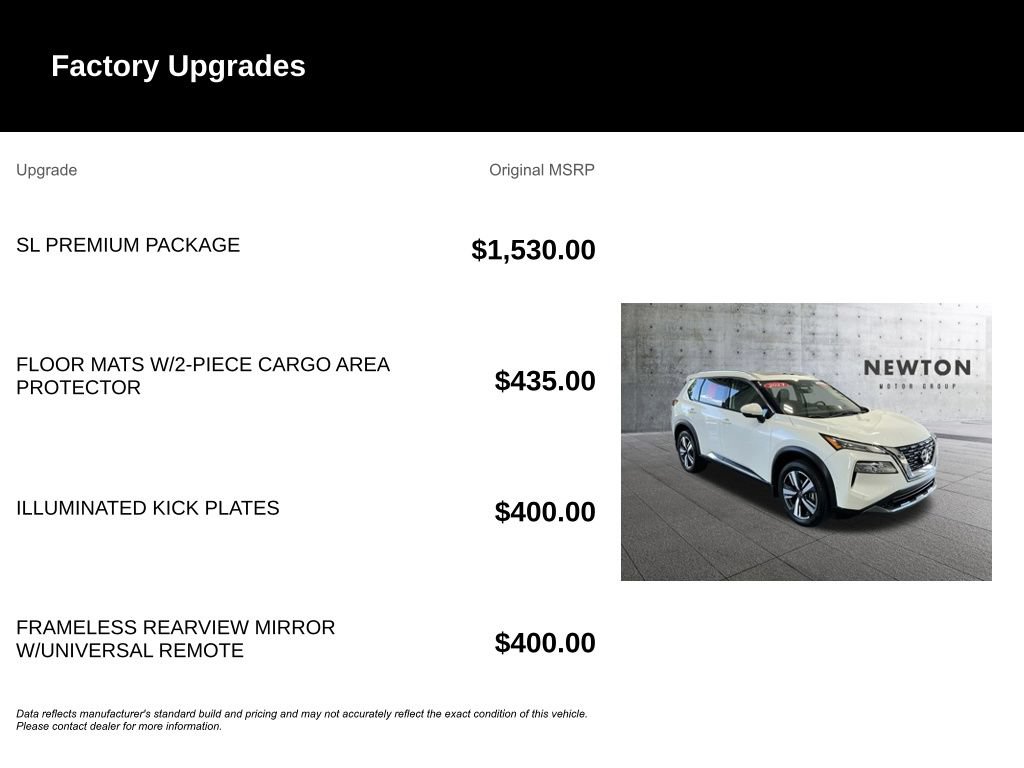 Used 2023 Nissan Rogue SL w/ SL Premium Package AWD/4WD image 6