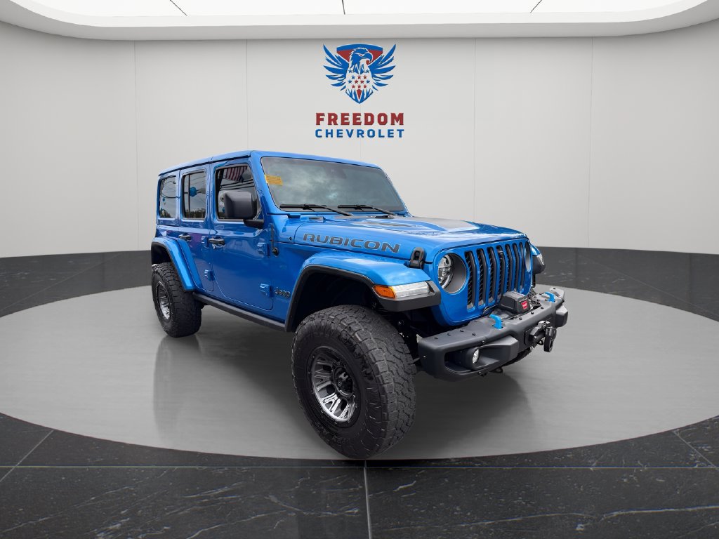 Used 2021 Jeep Wrangler Unlimited Rubicon 4xe w/ Steel Bumper Group AWD/4WD image 7