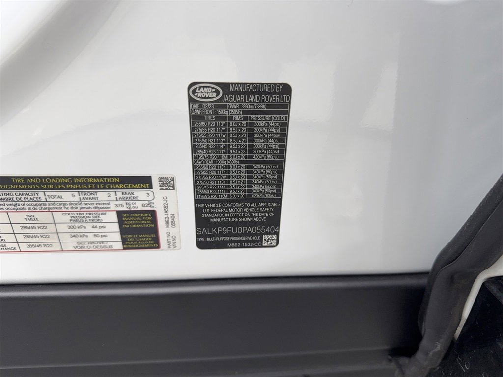 Used 2023 Land Rover Range Rover SE image 92