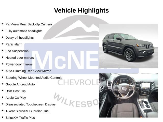 Used 2020 Jeep Grand Cherokee Laredo w/ 18" Wheel & 8.4" Radio Group image 10