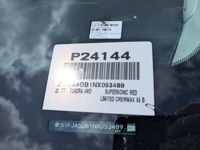 Used 2022 Toyota Tundra Limited image 37