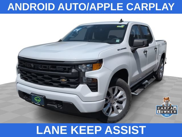 Certified 2022 Chevrolet Silverado 1500 Custom AWD/4WD image 1